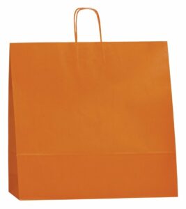 Bolsa de papel con asa retorcida, 42x13x37 paquete de 25 uds