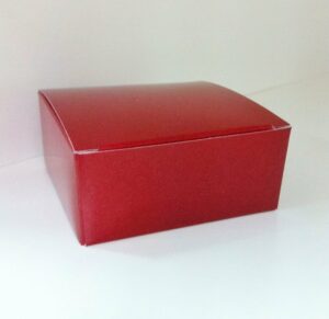 Caja de regalo granate 5x9x5 C/10 uds