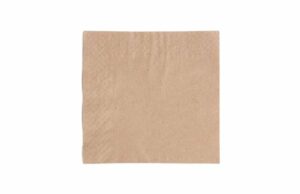 20 Servilletas de papel kraft 33x33 cms.