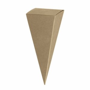 10 Conos-cucuruchos de papel kraft