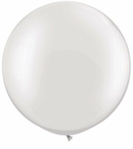 Globo 60 cms. Blanco