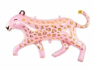 Globo-leopardo-animal-print-safari-rosa-oro-gramajeshop-valencia-helio