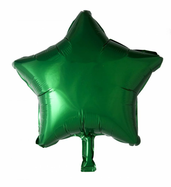 Globo-metalizado-estrella-verde-helio-valencia-gramajeshop