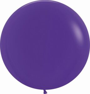 Globo-morado-gigante-fiesta-infantil-cumpleaños-helio-valencia-gramajeshop