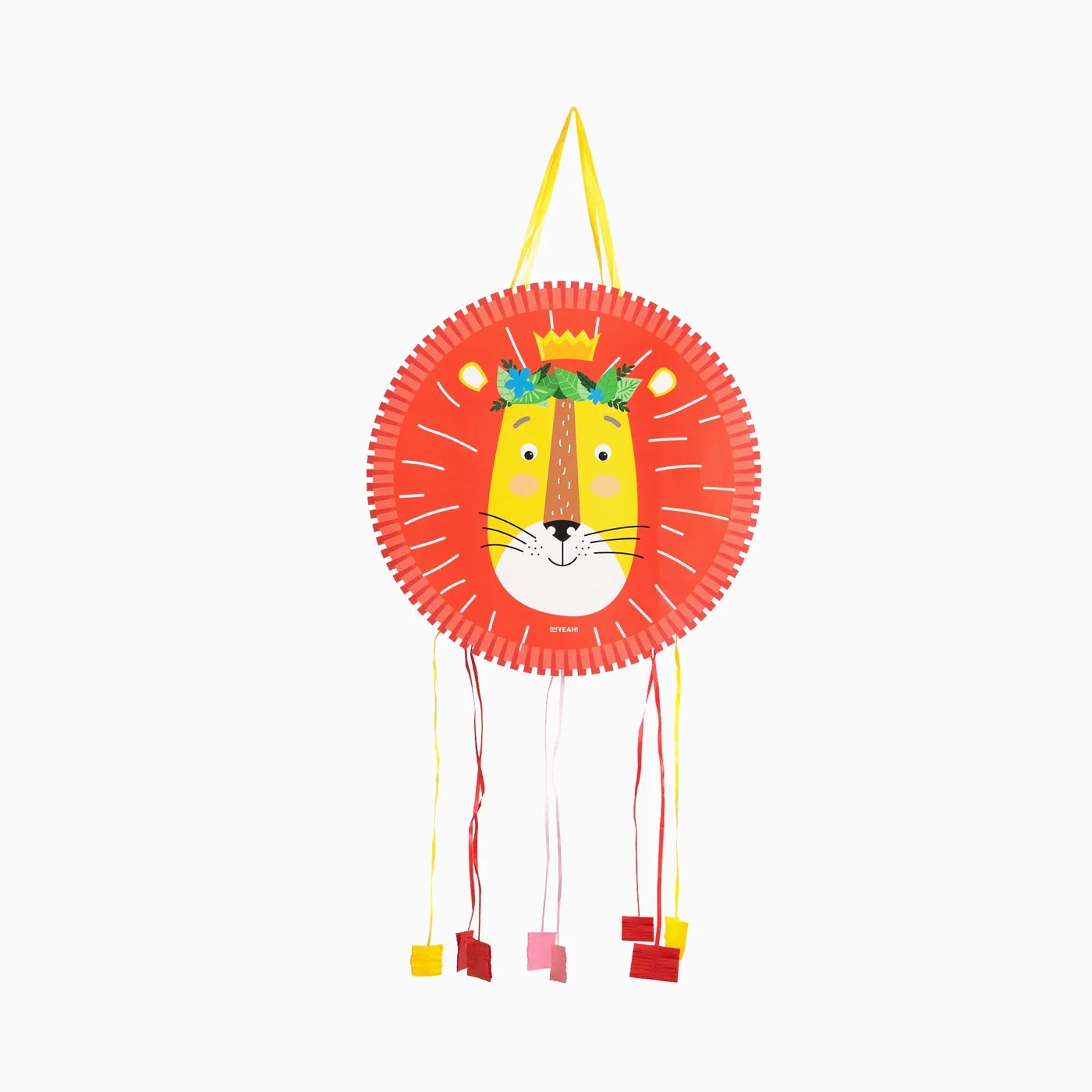 Piñata León con detalles iridiscentes
