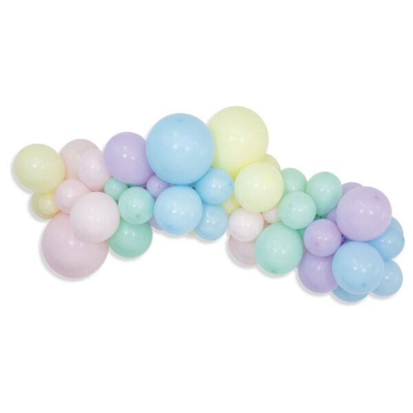 Guirnalda de globos kit pastel