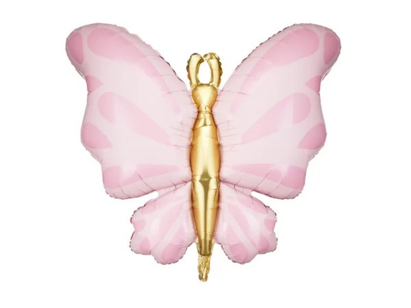 GLOBO-MARIPOSA-ROSA-FIESTA-INFANTIL-PRIMERA-COMUNION-GRAMAJESHOP-VALENCIA