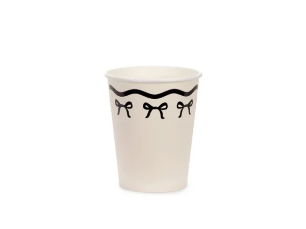 Vasos Lazos negros 6 uds